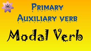 MODAL VERBPRIMARY AUXILARY VEEBlearnEnglishwithsadaf [upl. by Eeltrebor]