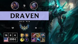 Draven Mid vs Tristana  NA Challenger Patch 1412 [upl. by Isadore950]