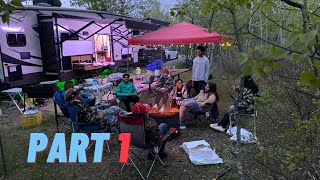 Miquelon Lake Camping Part 1 [upl. by Atekihs]