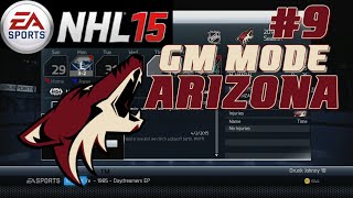 NHL 15 GM Mode Commentary  Arizona ep 9 quotYear 2 Startquot [upl. by Aralomo]