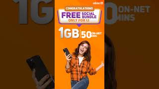 Ufone 4G  Free Social Bundle [upl. by Ennavoj49]