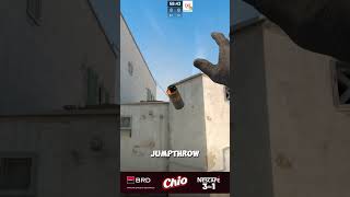 CS2 Nades 78  mid doors smoke from T spawn DUST2 cs2 csgo cs2clips counterstrike [upl. by Macswan]