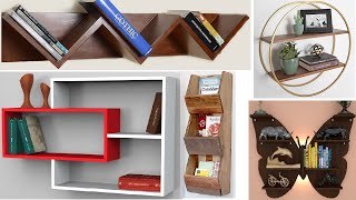 Modern wall mounted bookshelf  bookcase design ideas [upl. by Nelrah262]