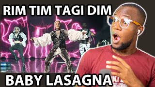 🇭🇷 BABY LASAGNA  RIM TIM TAGI DIM REACTION  CROATIA EUROVISION 2024 [upl. by Close]