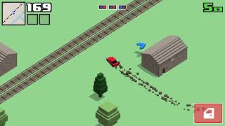 Smashy Road 2  gameplay free Mobile videogame [upl. by Yadsendew]