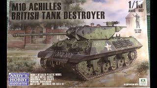 TAKOM 116 M10 IIC ACHILLES BRITISH TANK DESTROYER D DAY 80th ANNIVERSARY UPDATE 31 [upl. by Aneeles705]