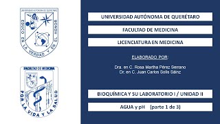 Bioquímica 1 UNIDAD II video 13 [upl. by Arzed]