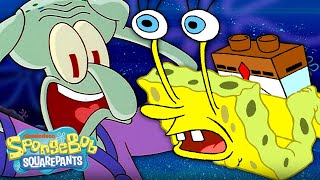 SpongeBob Transforms Into a Snail 🐌 Full Scene  SpongeBob [upl. by Neeka]