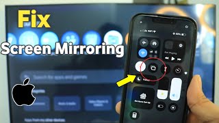 iPhone Screen Mirroring not working  Pro Solution [upl. by Becht813]