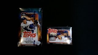 2024 Topps Baseball Update Series Hobby and Value Box opening Part 2 of 2 Two d Autos Pulled [upl. by Ecidna]