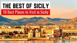 10 Best Places to visit in Sicily Italy  The Best of Sicily  Sicily Travel Guide [upl. by Sinegra]