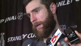 Alex Pietrangelo talks after Game 1 loss in Stanley Cup Final [upl. by Chris420]