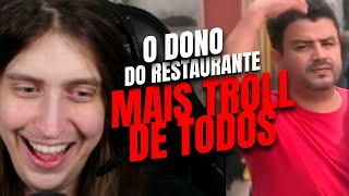 FELCA ASSISTINDO PESADELO NA COZINHA  O DONO MAIS TROLL E FOLGADO DE TODOS [upl. by Eniger]