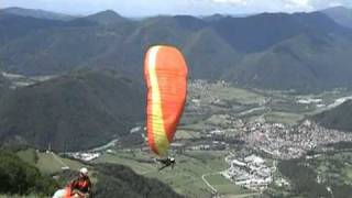 Paragliding collision with a UFO [upl. by Catherin]