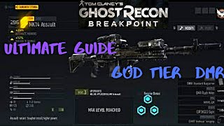 THE GOD TIER DMR Build Guide Attachments Easy Raid Method MK 14 Assault Ghost Recon Breakpoint [upl. by Scheld]