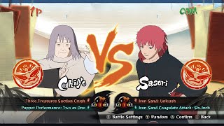 Chiyo vs Sasori  Naruto Shippuden Ultimate Ninja Storm 4 [upl. by Eesdnyl456]