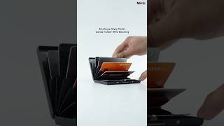 Briefcase Style Metal Cards Holder RFID Blocking wwwmugartpk mugartpk mugart [upl. by Akirehs]