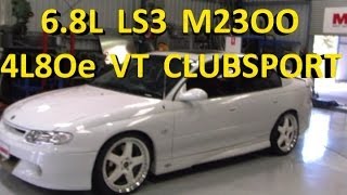 SUPERCHARGED STROKED LS3 VT CLUBSPORT [upl. by Arlinda]