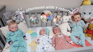 Afternoon Routine With ALL My Reborn Dolls  Sophias Reborns [upl. by Walton]