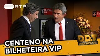 Centeno na bilheteira VIP  Donos Disto Tudo  RTP [upl. by Rfinnej]