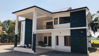 Modern double story house with awesome exterior and elegant interiors  Video tour [upl. by Ahtnahc103]