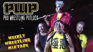 LAUNDRY DAY REF  Pro Wrestling Potluck 145  RING ANNOUNCER STORIES  Positivity in Wrestling [upl. by Elyag]