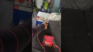 Exide 5 lb ki battery ko load tester per kaise check Karenexidebattery exide exideindustries [upl. by Packton]