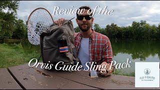 2021 Orvis Guide Sling Pack Review [upl. by Starla]