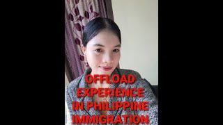 Offload experience in philippine immigration 2022 even with fiance  jackjoys life [upl. by Darnoc]