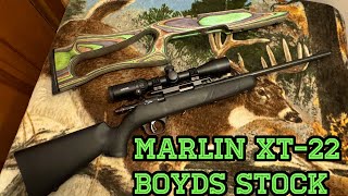 Marlin XT22 Boyds stock upgrade [upl. by Luby923]