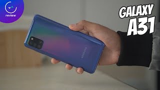 Samsung Galaxy A31  Review en español [upl. by Gnohp205]