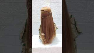 Hair style girl 😻 braid hair tutorial ❤️ long hair hairstyles 😍 shorts hairstyle hair hairstyles [upl. by Akirdnuhs423]