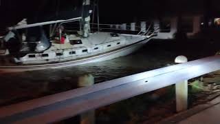 shipwrecked sailboat by my old house capsized boatfails [upl. by Lukash]