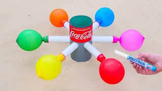 Experiment Coca Cola VS Mentos [upl. by Schilt994]