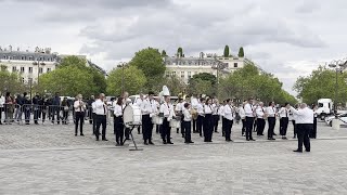 L’Harmonie Municipale de Sarralbe a joué à Paris le 8 mai [upl. by Grimaud107]