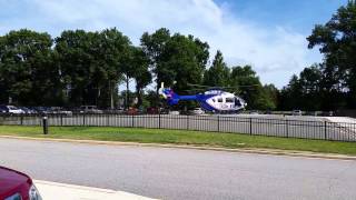 Geisinger Life Flight startup and takeoff [upl. by Ro847]