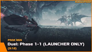 PSO2NGS Duel Phase 11 LAUNCHER ONLY 312 [upl. by Esereht479]