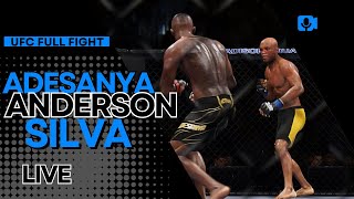 Israel Adesanya vs Anderson Silva 2  Full Fight ufc boxing dazn [upl. by Redliw]