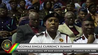 ECOWAS Single Currency Summit in Accra [upl. by Todd266]