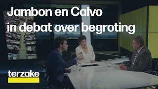 Jan Jambon en Kristof Calvo in debat over de begroting  Terzake [upl. by Alyad]