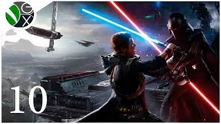 Star Wars Jedi Fallen Order  Capitulo 10  Gameplay Xbox One X Español [upl. by Atilrac]