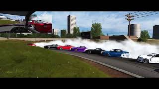 Steel Yard Drift Random Tandems Train  SWARM V2 S13 Silvia TBZ Style Assetto Corsa Ultrawide 4K [upl. by Aicertal]