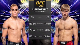 Paddy Pimblett vs Tony Ferguson Full Fight  UFC 296 Fight Of The Night [upl. by Elboa]