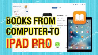 How to Transfer Books from Computer to iPad Pro Import Book to iPad Pro [upl. by Elocen]