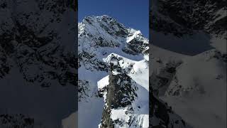 Tatry zimą  Mnich 🏔️🏔️ shorts mountains climbing drone tatry góry [upl. by Baum]