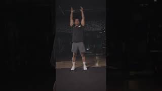 INCHWORM WITH OVERHEAD CLAPS yogeshfitness celebritytrainer tutorialvideo exercise coach [upl. by Schoof]