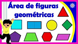 🔥 ÁREA DE 9 FIGURAS GEOMÉTRICAS  Ejemplos Resueltos 👍 [upl. by Airelav]