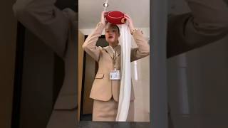 Emirates grooming final step  Cabin Crews Dubai [upl. by Heida]