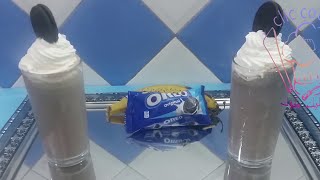 ميلك شيك اوريولذيييييييييذ جدا سرييييع التحضير Milkshake Oreo [upl. by Ahsinav830]