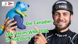 WM Augsburg  Die Canadier greifen an  Kanu Slalom [upl. by Masera475]